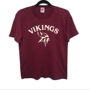 Single Stitch Vintage Vikings Tshirt